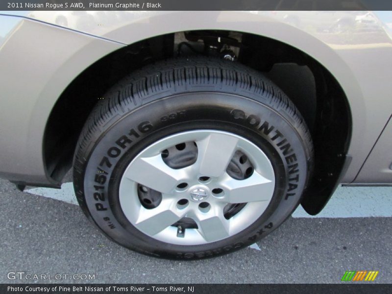 Platinum Graphite / Black 2011 Nissan Rogue S AWD