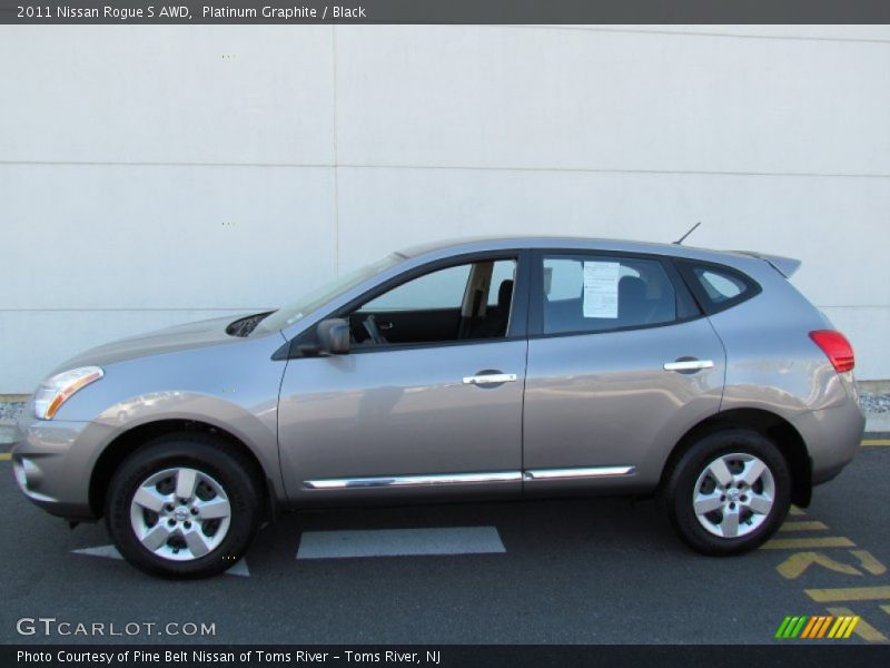 Platinum Graphite / Black 2011 Nissan Rogue S AWD