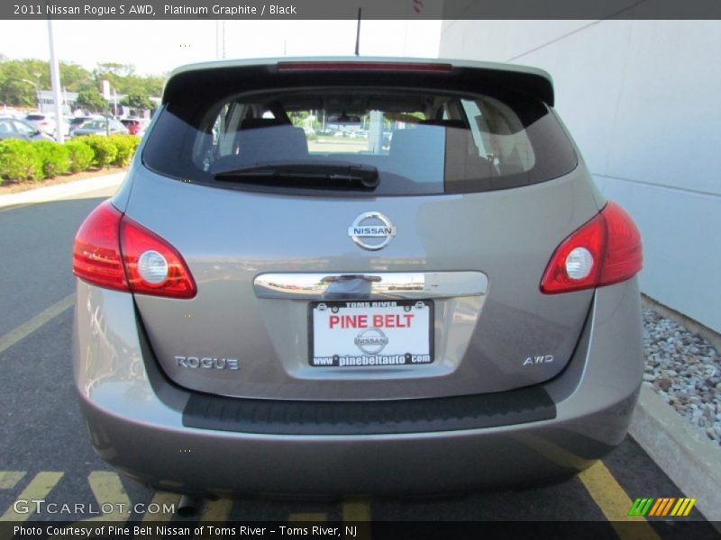 Platinum Graphite / Black 2011 Nissan Rogue S AWD