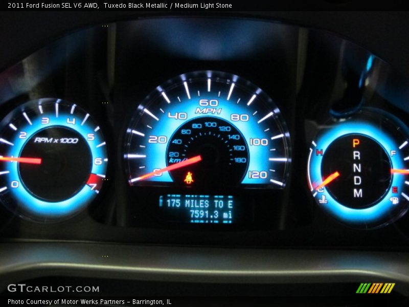  2011 Fusion SEL V6 AWD SEL V6 AWD Gauges