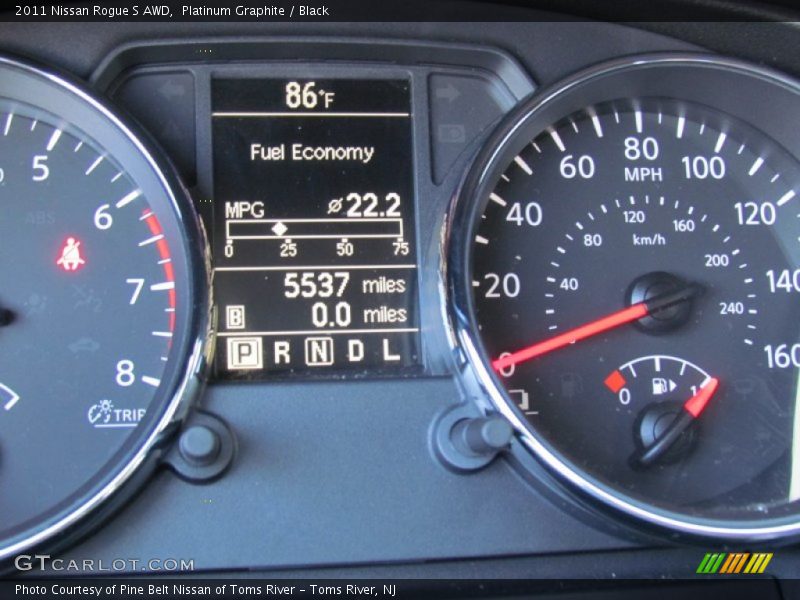 Platinum Graphite / Black 2011 Nissan Rogue S AWD