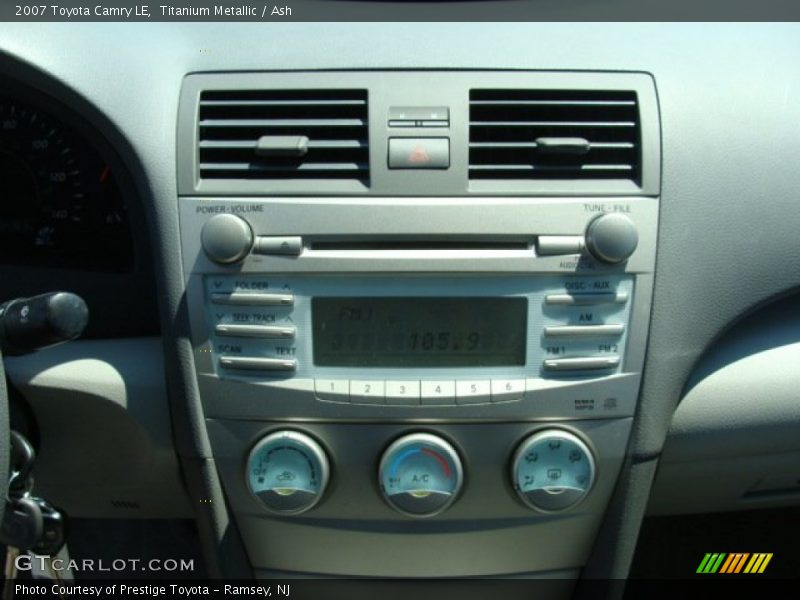 Titanium Metallic / Ash 2007 Toyota Camry LE