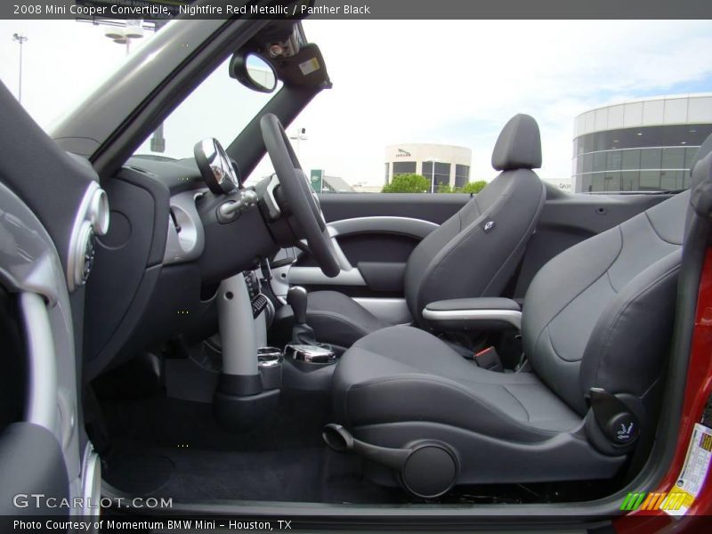 Nightfire Red Metallic / Panther Black 2008 Mini Cooper Convertible