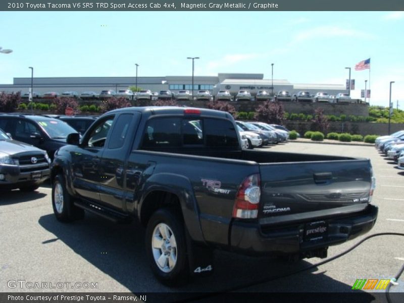 Magnetic Gray Metallic / Graphite 2010 Toyota Tacoma V6 SR5 TRD Sport Access Cab 4x4