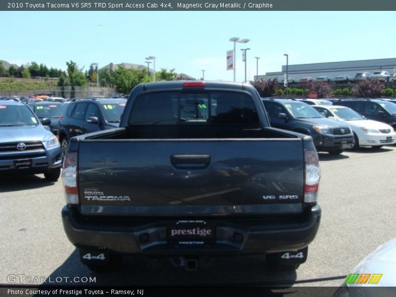 Magnetic Gray Metallic / Graphite 2010 Toyota Tacoma V6 SR5 TRD Sport Access Cab 4x4