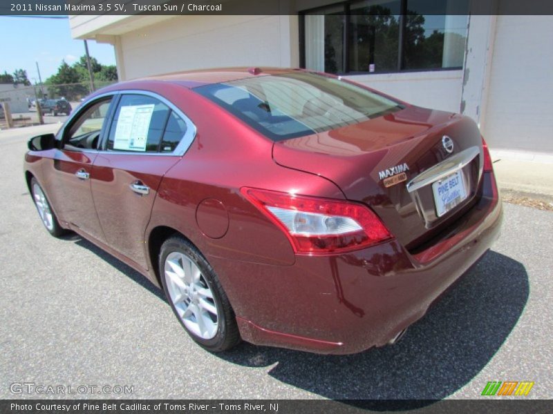 Tuscan Sun / Charcoal 2011 Nissan Maxima 3.5 SV