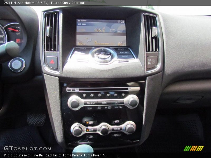 Tuscan Sun / Charcoal 2011 Nissan Maxima 3.5 SV