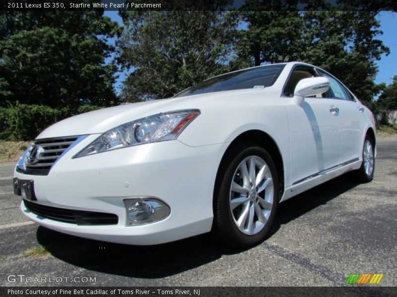 Starfire White Pearl / Parchment 2011 Lexus ES 350