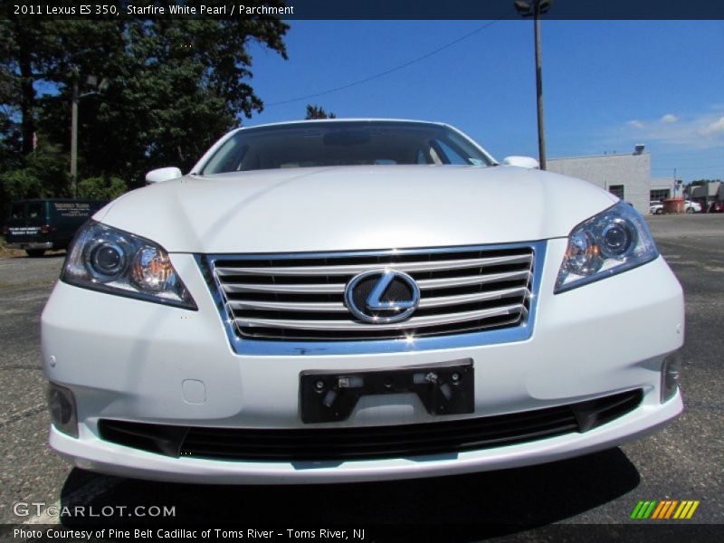Starfire White Pearl / Parchment 2011 Lexus ES 350