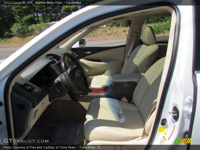 Starfire White Pearl / Parchment 2011 Lexus ES 350