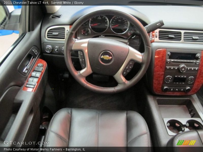 Summit White / Ebony 2011 Chevrolet Tahoe LT 4x4
