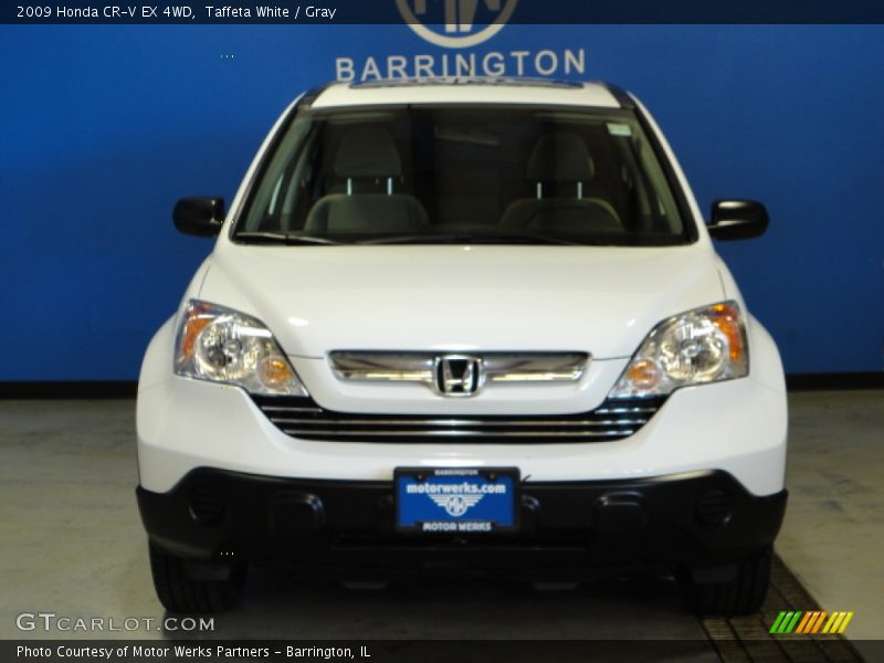 Taffeta White / Gray 2009 Honda CR-V EX 4WD