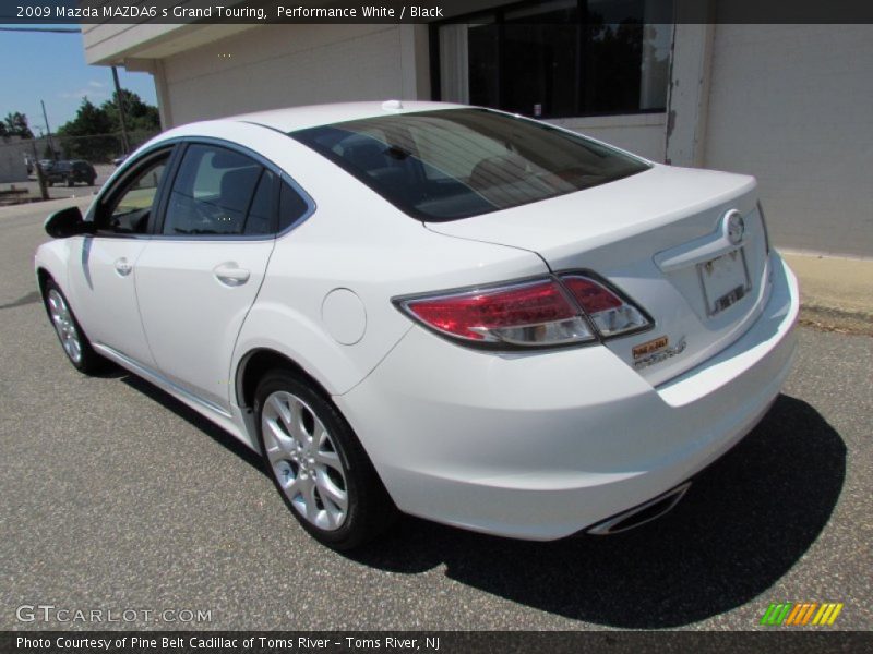 Performance White / Black 2009 Mazda MAZDA6 s Grand Touring