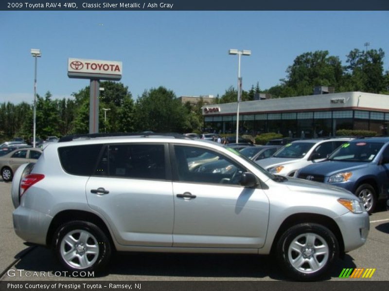 Classic Silver Metallic / Ash Gray 2009 Toyota RAV4 4WD
