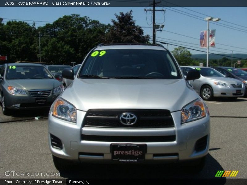 Classic Silver Metallic / Ash Gray 2009 Toyota RAV4 4WD