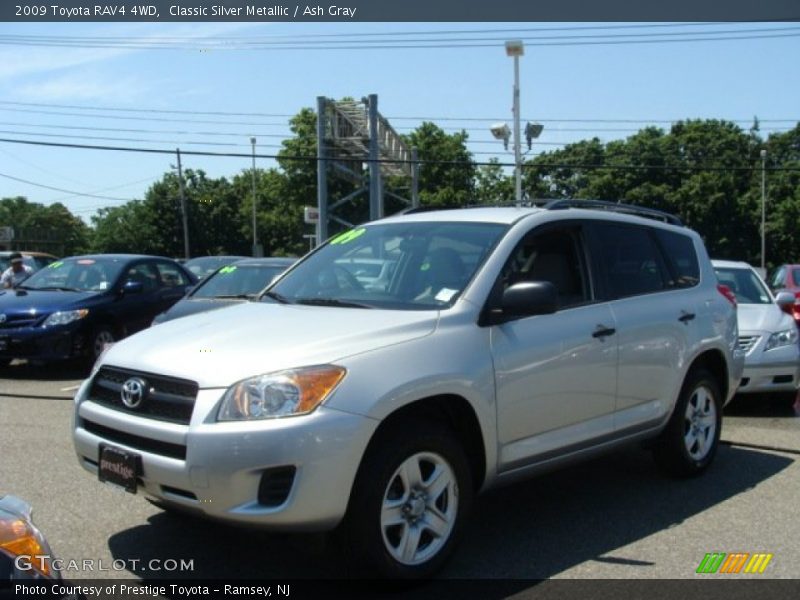 Classic Silver Metallic / Ash Gray 2009 Toyota RAV4 4WD