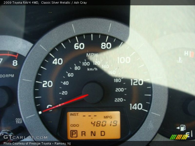 Classic Silver Metallic / Ash Gray 2009 Toyota RAV4 4WD