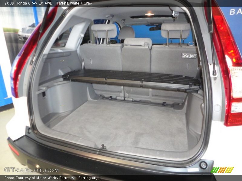 Taffeta White / Gray 2009 Honda CR-V EX 4WD