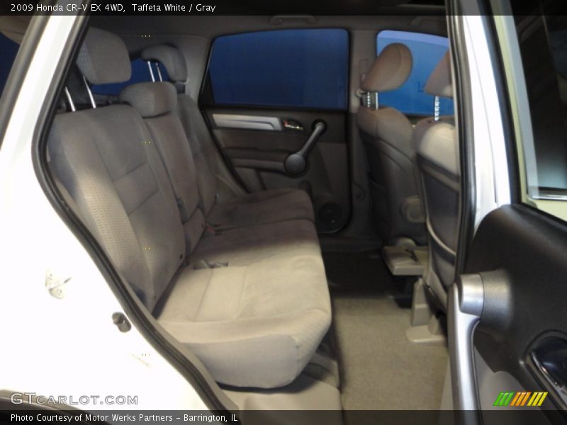Taffeta White / Gray 2009 Honda CR-V EX 4WD