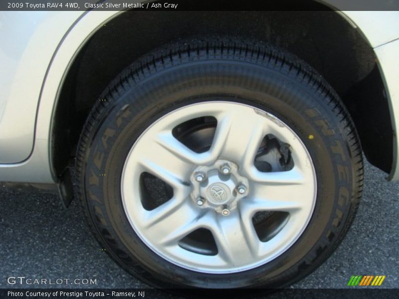 Classic Silver Metallic / Ash Gray 2009 Toyota RAV4 4WD