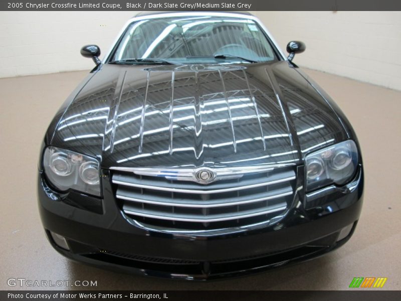 Black / Dark Slate Grey/Medium Slate Grey 2005 Chrysler Crossfire Limited Coupe