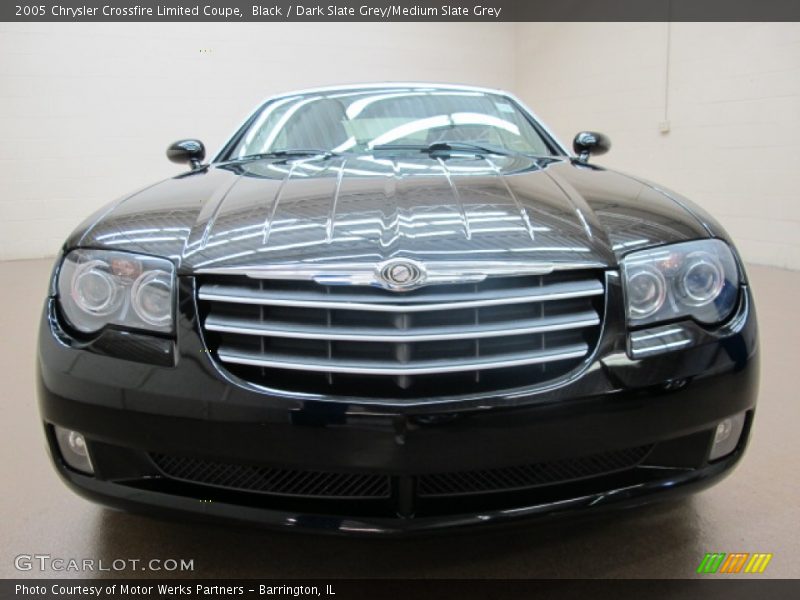 Black / Dark Slate Grey/Medium Slate Grey 2005 Chrysler Crossfire Limited Coupe