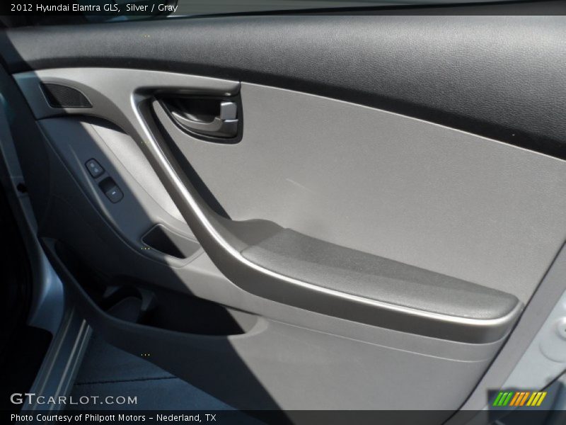 Silver / Gray 2012 Hyundai Elantra GLS