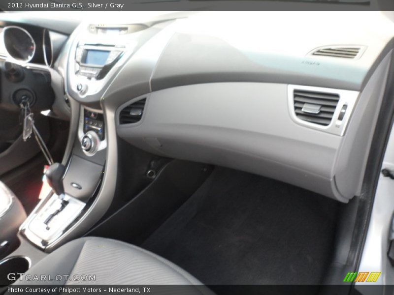 Silver / Gray 2012 Hyundai Elantra GLS