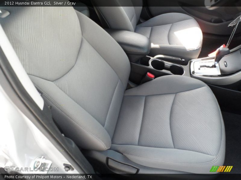 Silver / Gray 2012 Hyundai Elantra GLS