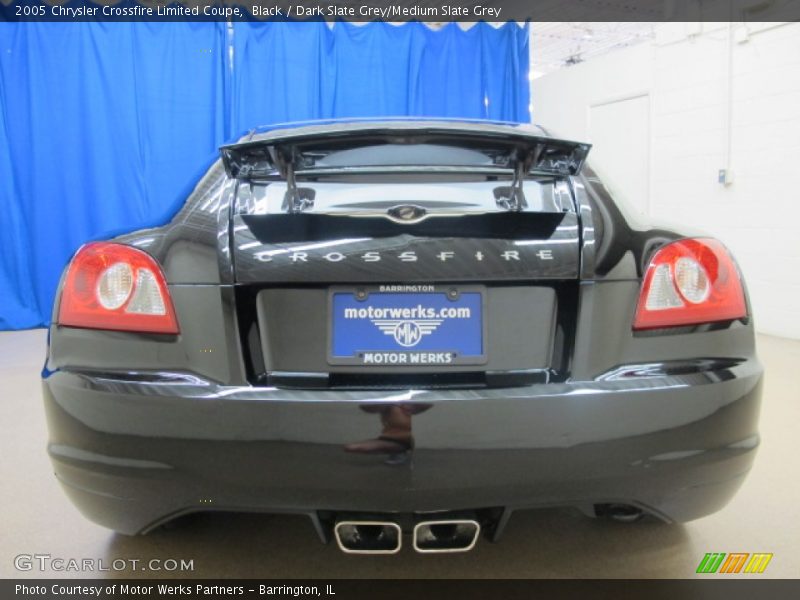 Black / Dark Slate Grey/Medium Slate Grey 2005 Chrysler Crossfire Limited Coupe