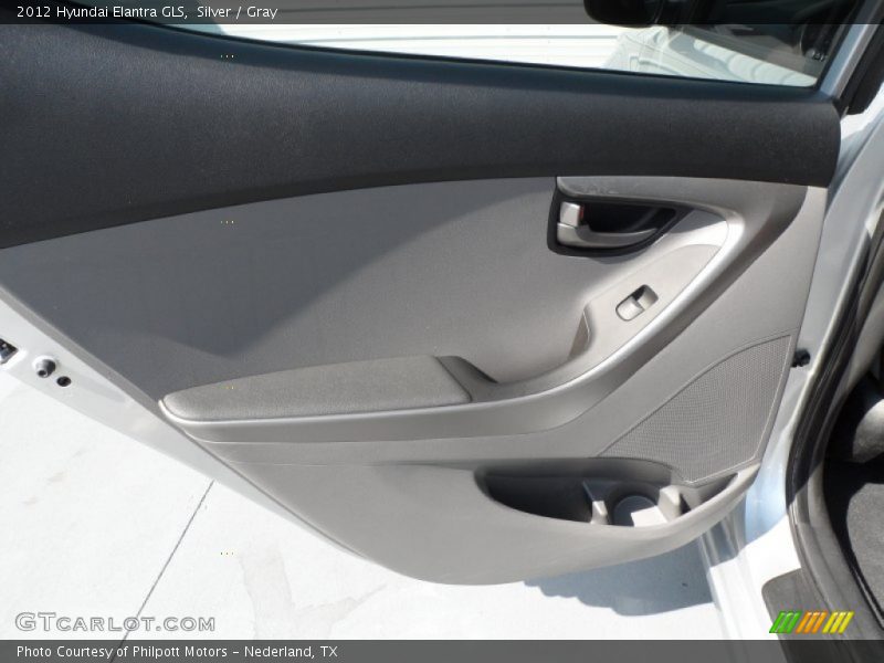 Silver / Gray 2012 Hyundai Elantra GLS
