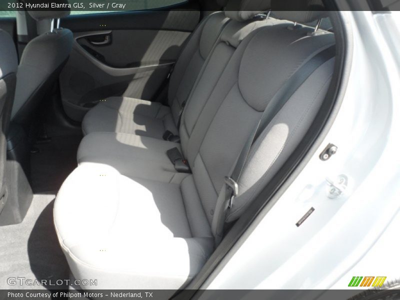 Silver / Gray 2012 Hyundai Elantra GLS