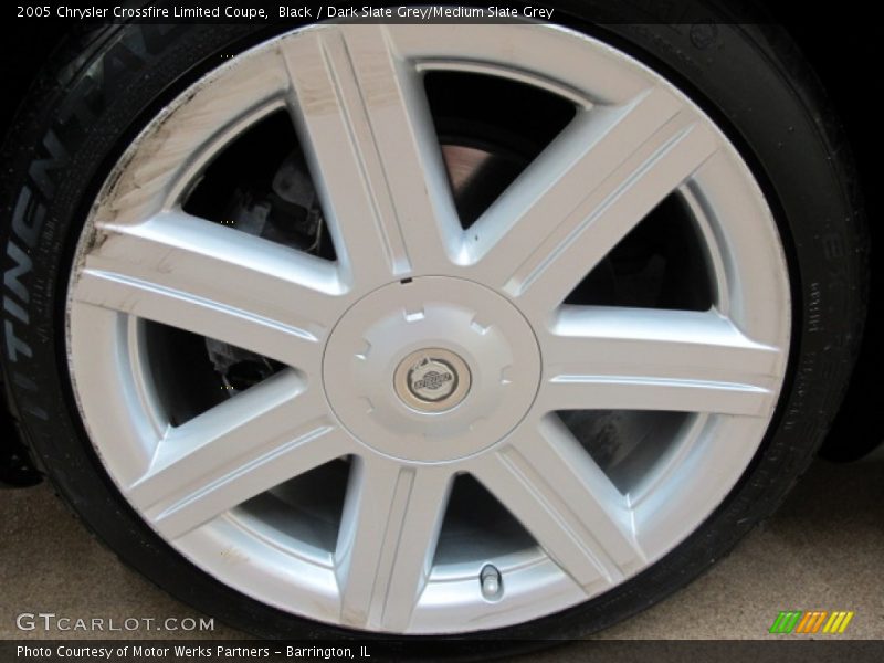 Black / Dark Slate Grey/Medium Slate Grey 2005 Chrysler Crossfire Limited Coupe