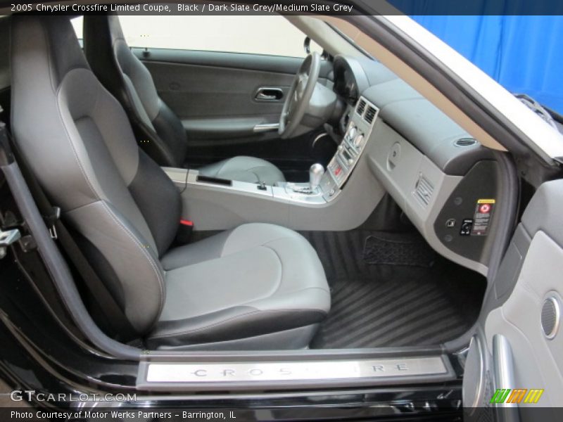 Black / Dark Slate Grey/Medium Slate Grey 2005 Chrysler Crossfire Limited Coupe