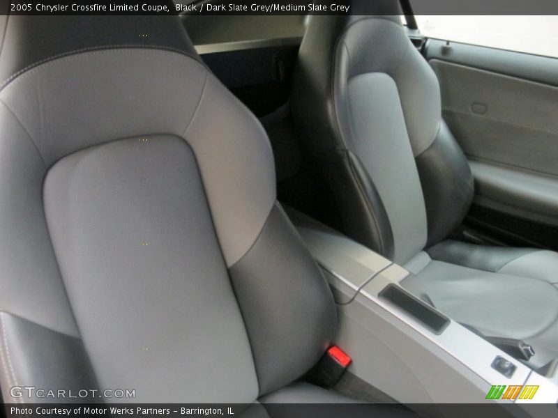 Black / Dark Slate Grey/Medium Slate Grey 2005 Chrysler Crossfire Limited Coupe