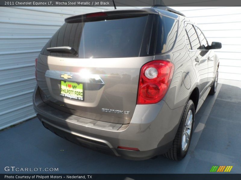 Mocha Steel Metallic / Jet Black 2011 Chevrolet Equinox LT