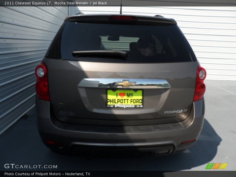 Mocha Steel Metallic / Jet Black 2011 Chevrolet Equinox LT
