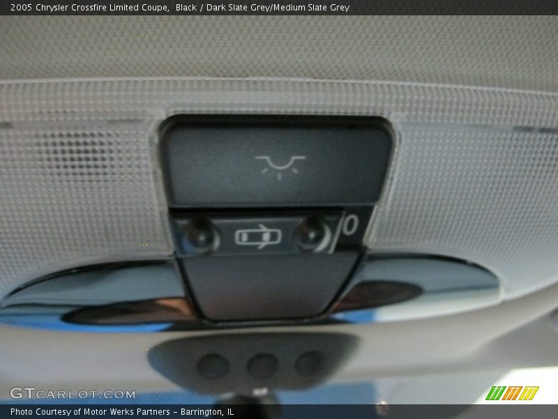 Black / Dark Slate Grey/Medium Slate Grey 2005 Chrysler Crossfire Limited Coupe