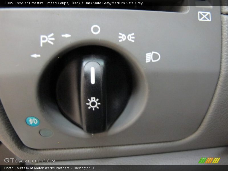 Controls of 2005 Crossfire Limited Coupe