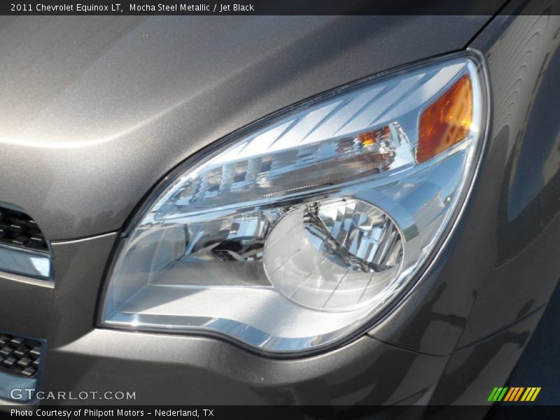 Mocha Steel Metallic / Jet Black 2011 Chevrolet Equinox LT