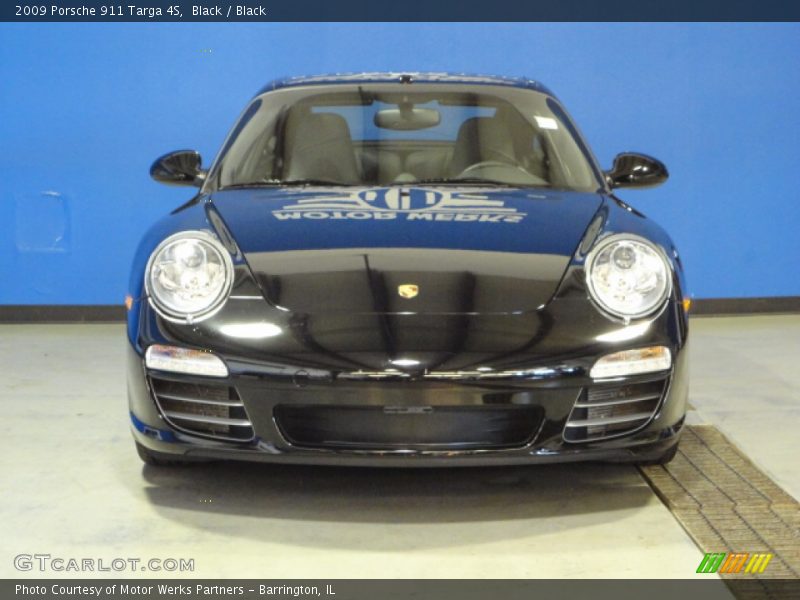 Black / Black 2009 Porsche 911 Targa 4S