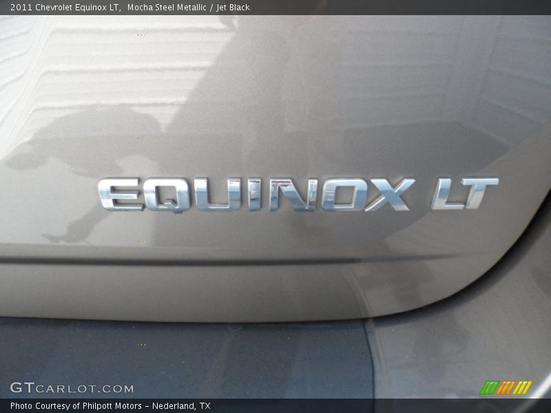 Mocha Steel Metallic / Jet Black 2011 Chevrolet Equinox LT