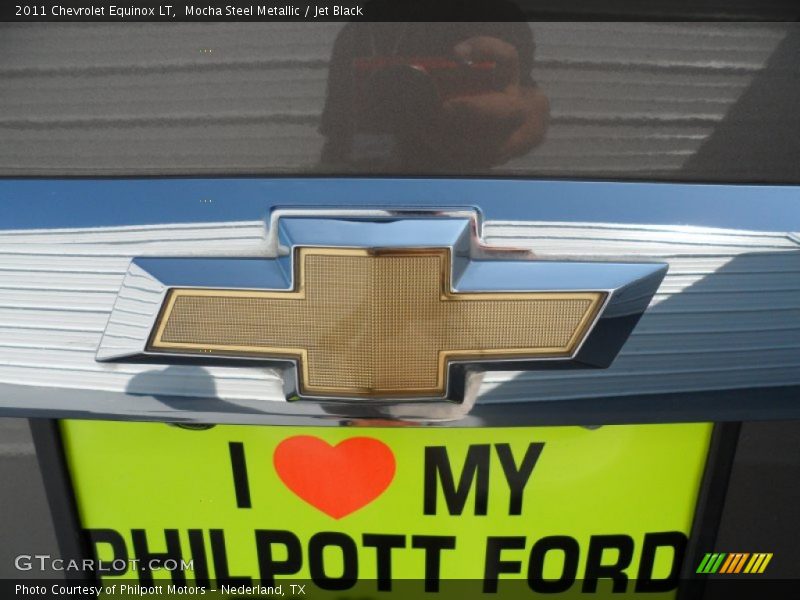 Mocha Steel Metallic / Jet Black 2011 Chevrolet Equinox LT