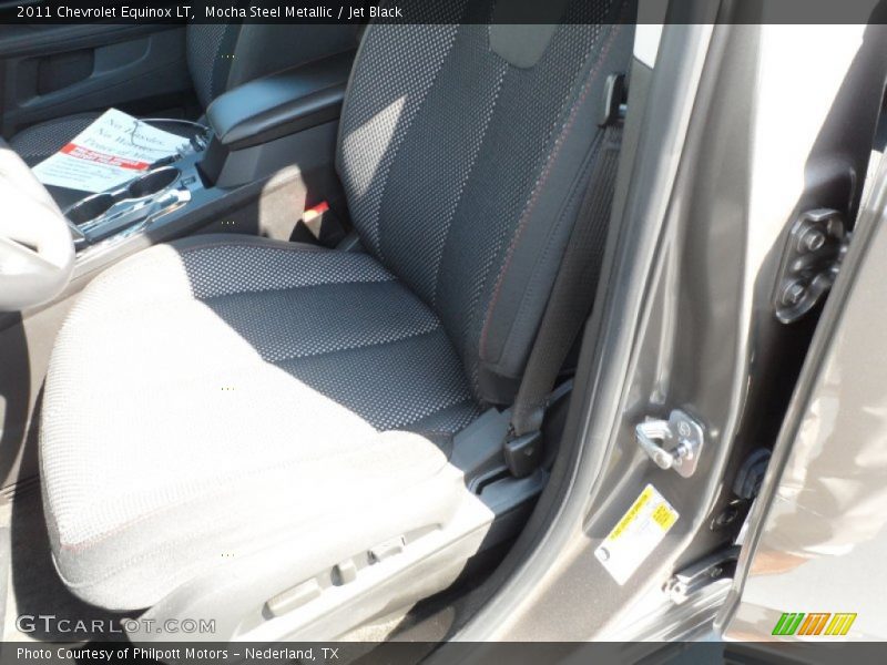 Mocha Steel Metallic / Jet Black 2011 Chevrolet Equinox LT