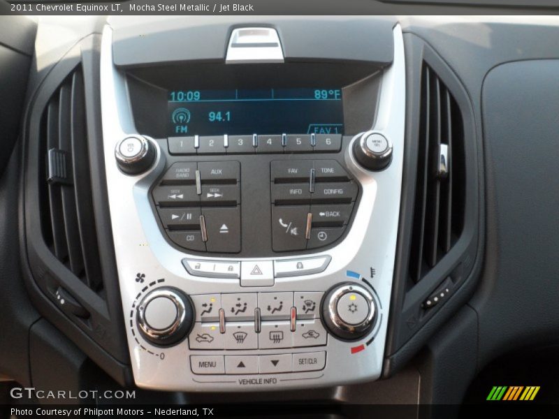 Mocha Steel Metallic / Jet Black 2011 Chevrolet Equinox LT