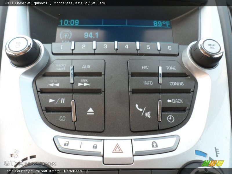 Mocha Steel Metallic / Jet Black 2011 Chevrolet Equinox LT