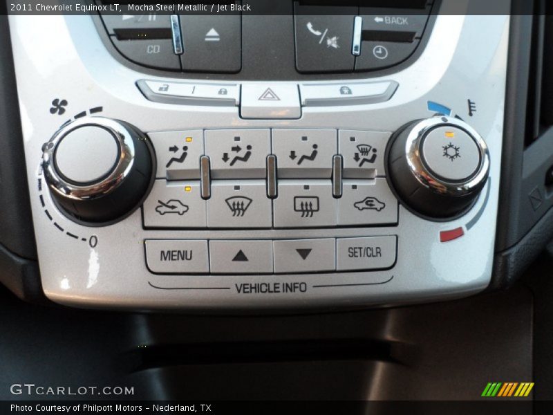 Mocha Steel Metallic / Jet Black 2011 Chevrolet Equinox LT