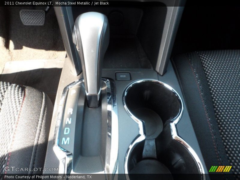 Mocha Steel Metallic / Jet Black 2011 Chevrolet Equinox LT