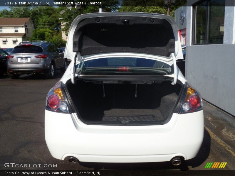 Winter Frost White / Charcoal 2012 Nissan Altima 2.5 SL