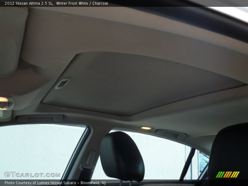 Winter Frost White / Charcoal 2012 Nissan Altima 2.5 SL